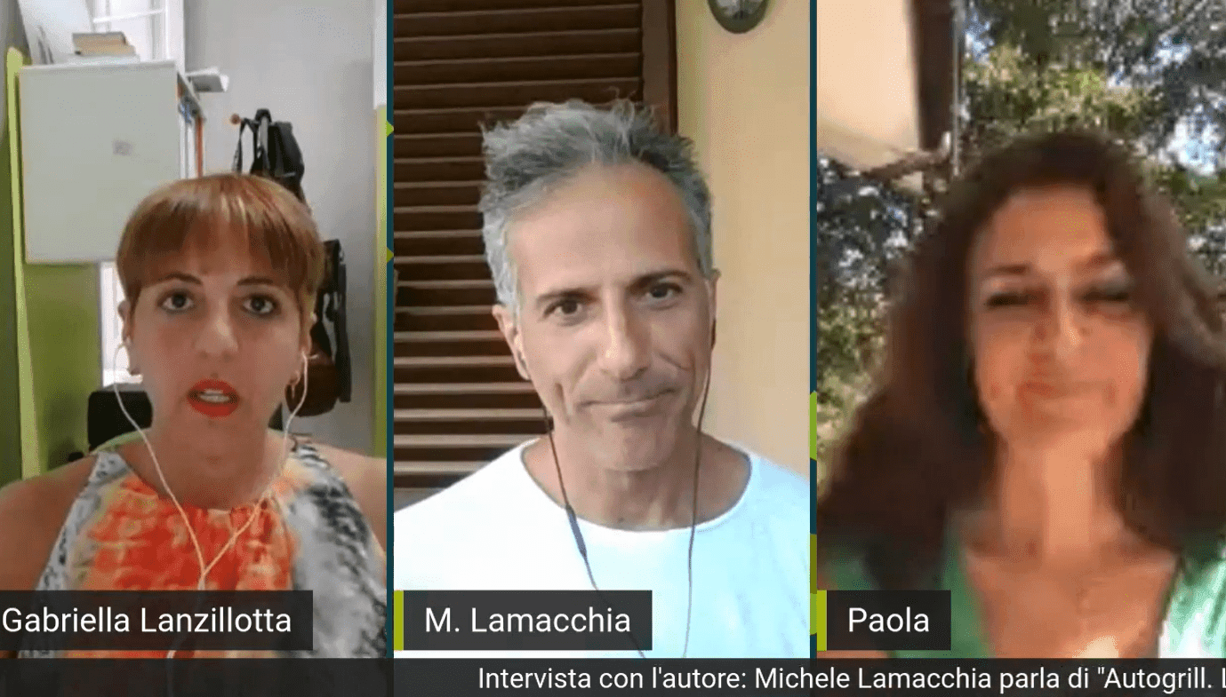 Michele Lamacchia racconta "Autogrill": è il primo ospite del nuovo format di Altrimedia "Intervista con l'autore"