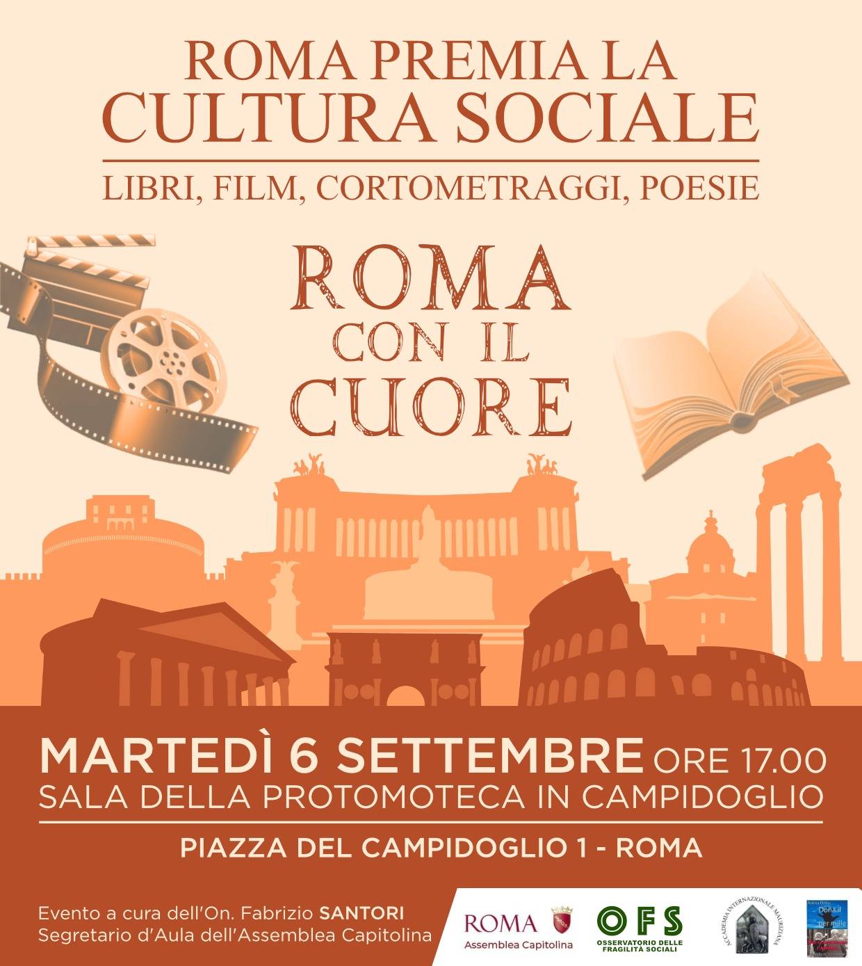 "Roma premia la cultura sociale": prestigioso riconoscimento per "Il mio tuffo nei sogni. Marco D'Aniello, una storia di sport e amicizia" di Rossella Montemurro