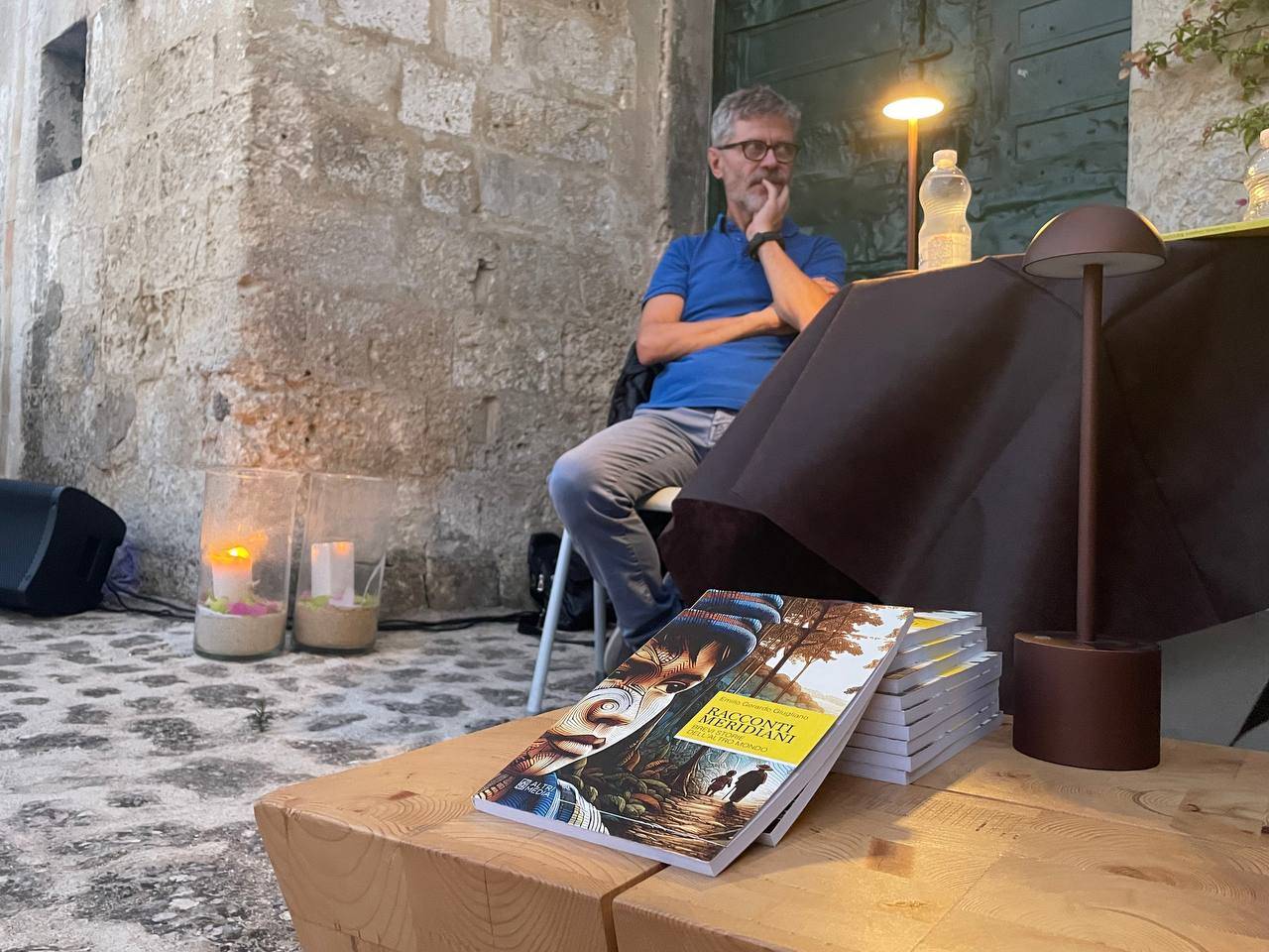 "Note, Gusto & Parole", presentato sulla terrazza di Casa Cava "Racconti meridiani" di Emilio Gerardo Giugliano